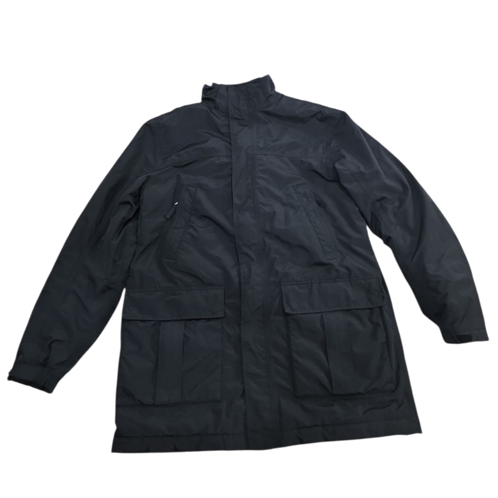 Lands' End Men's Black Insulated Waterproof Squall Parka